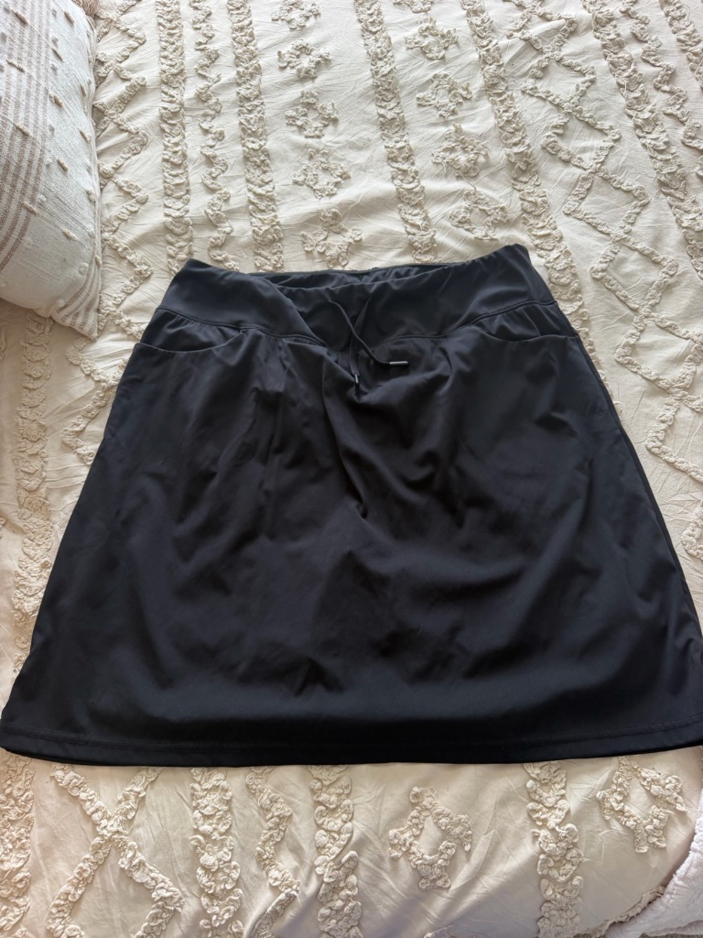 Black Women’s A-Line Active Skort
